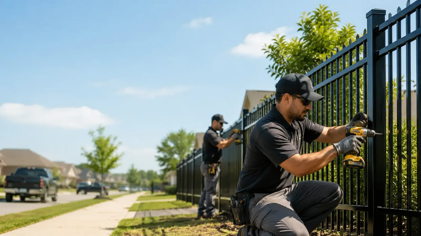 Metal Fence Installation in Bear Creek, WI